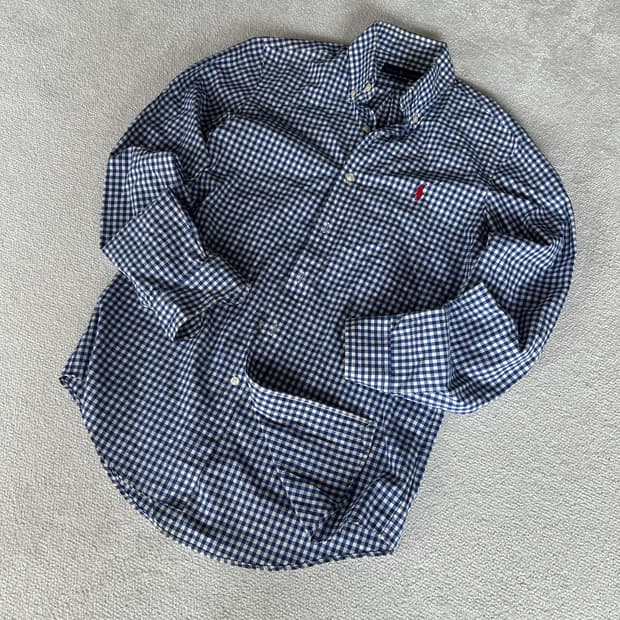 Polo 체크 셔츠 s