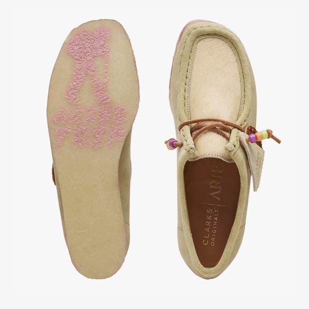 Clarks x Aries 왈라비 콤비 메이플
