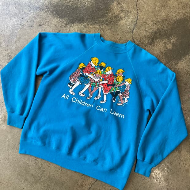 90s USA “All Children Can Learn” Sweat