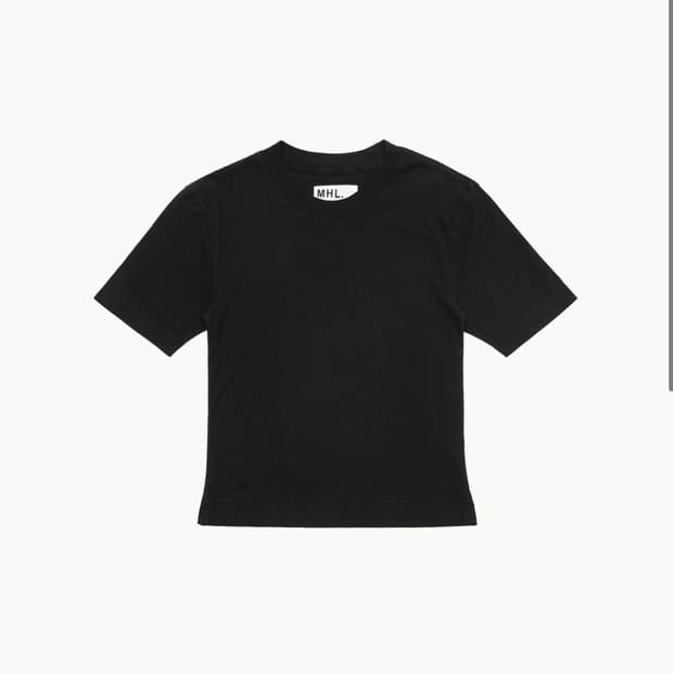 MHL simple t-shirt (black)