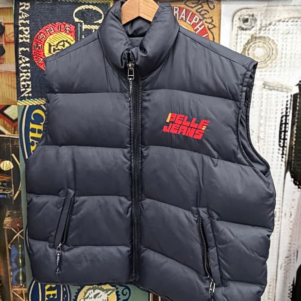 90s 펠레펠레 패딩 조끼