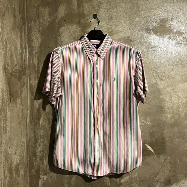 폴로랄프로렌 스트라이프 반팔셔츠