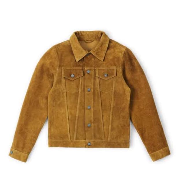 자라 오리진 리얼 스웨이드 트러커 L