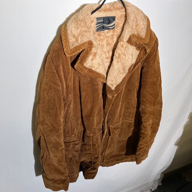 38)코듀로이 양털 안감 자켓