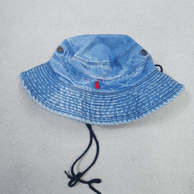 폴로 랄프 로렌 데님 버킷햇 made in usa