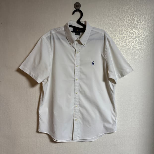 폴로 화이트 반팔 셔츠 팝니다