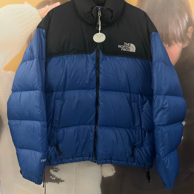 노스페이스 블루 700 눕시패딩