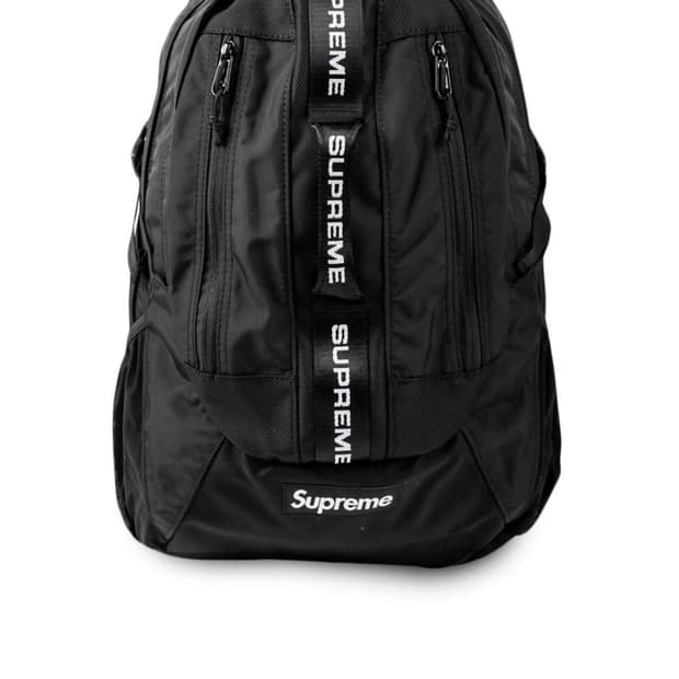 슈프림 로고스트랩 백팩 