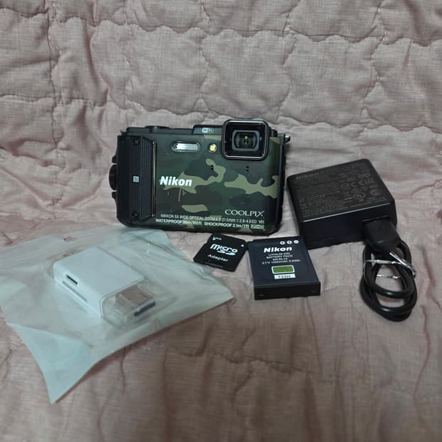 니콘AW130카모/계좌이체시2만원할인!