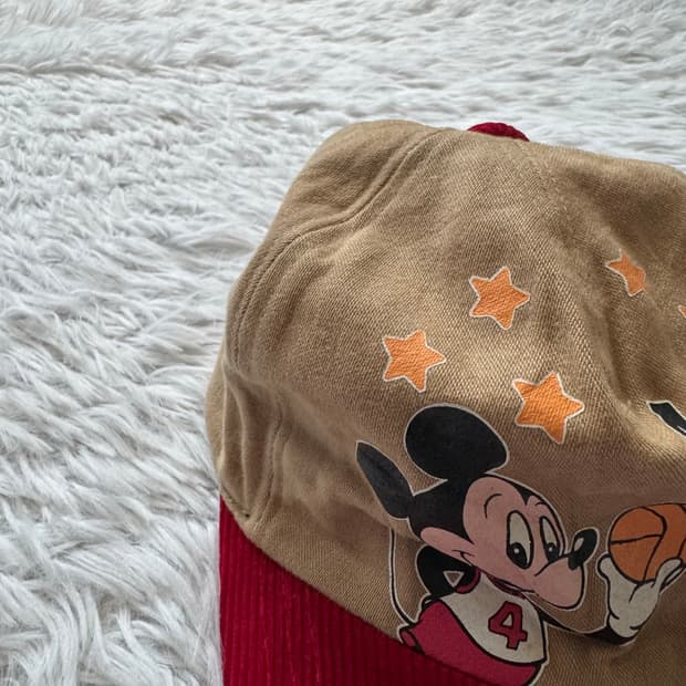 MICKEY 일본빈티지 모자 빈티지모자 미키 빈티지캡 남여공용 OS