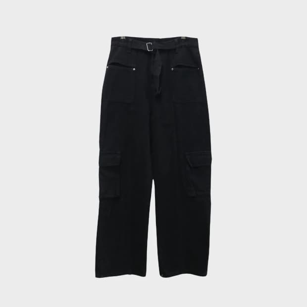 ME+EM SELECT 앞 포켓 절개 팬츠 61170