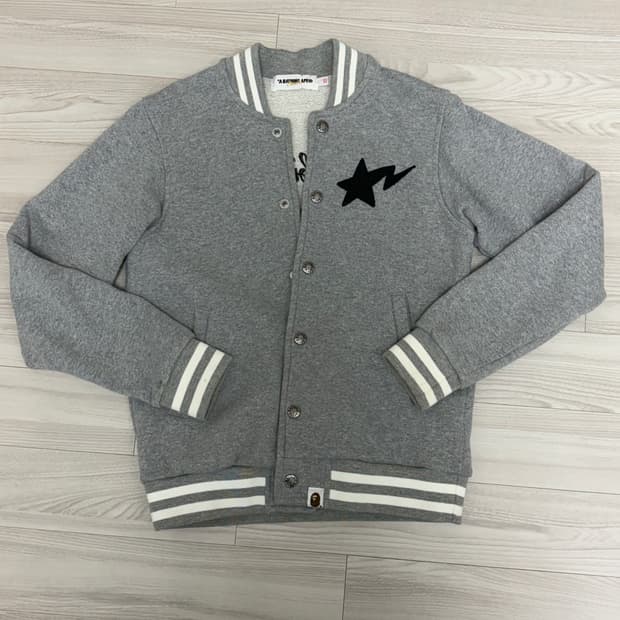 베이프 바시티자켓