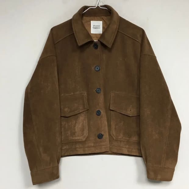 스튜디오톰보이 스웨이드 자켓 / 스튜디오 톰보이 자켓 / 스웨이드 자켓