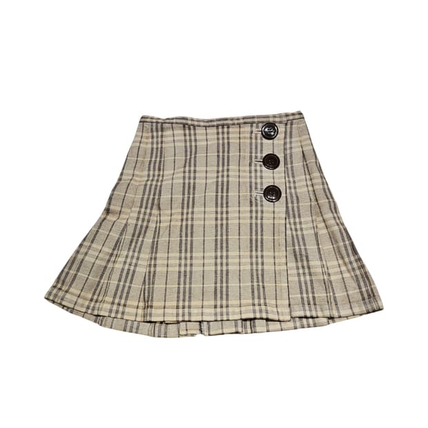 버버리 체크 스커트[36]