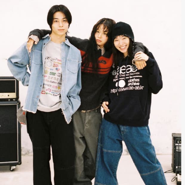 aeae 데님 워크 팬츠 블랙 남녀공용