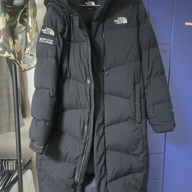 노스페이스 롱패딩
