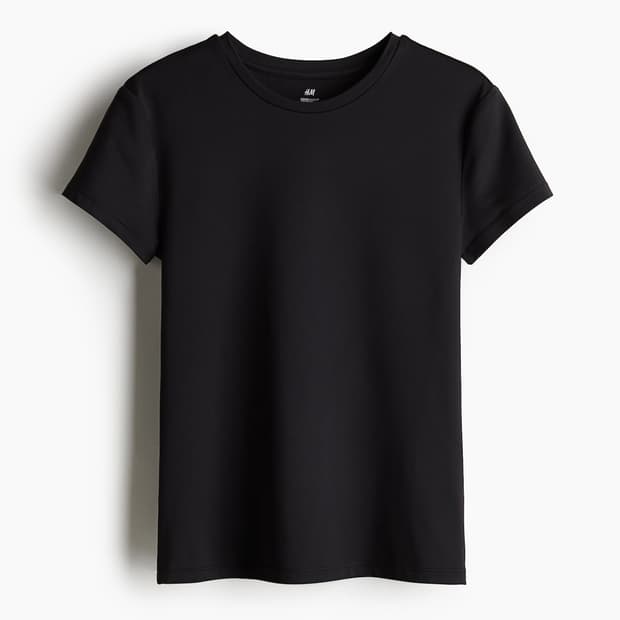 H&M COOLMAX® 피티드 티셔츠 S