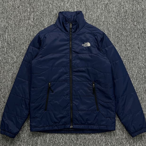 노스페이스 네이비 경량 패딩 S
