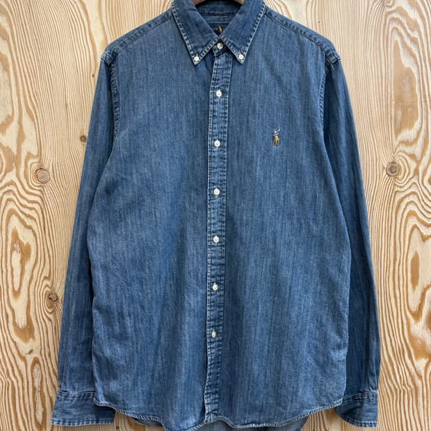 폴로 랄프로렌 샴브레이 데님셔츠