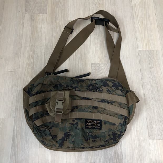 (OS) 아크테릭스 디자인 X 프로퍼 미해병 USMC ILBE 웨이스트백
