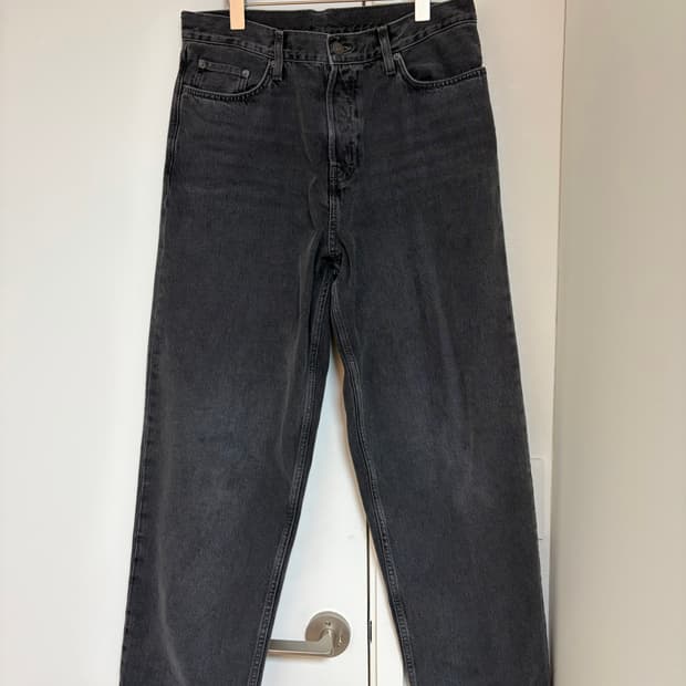 코스 rider 라이더 와이드 레그 진 