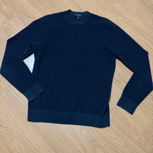 COS 와플 면티 네이비 S사이즈