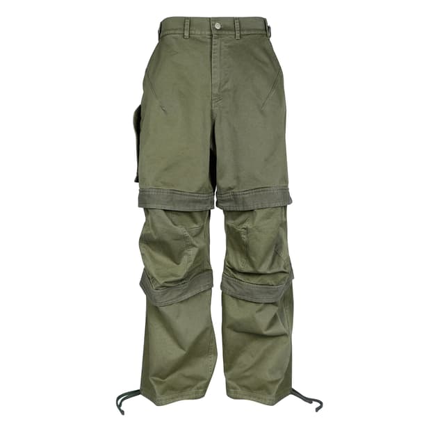 파프롬왓 레이어드 워크팬츠 / 올리브 / 1