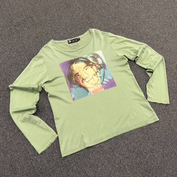 M) 히스테릭 글래머 빈티지 앤디워홀 프린팅 롱슬리브