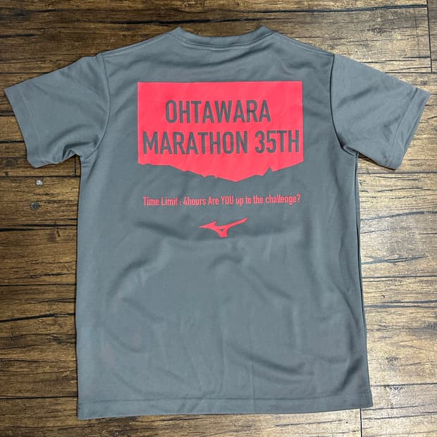 미즈노 MIZUNO 일본 오타와라 마라톤 기능성 반팔티 실측M