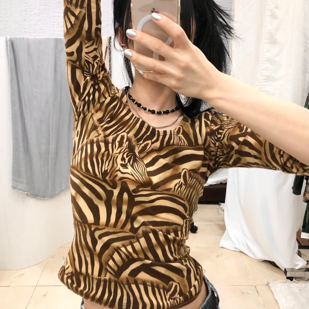 Zebra Dusk Tee