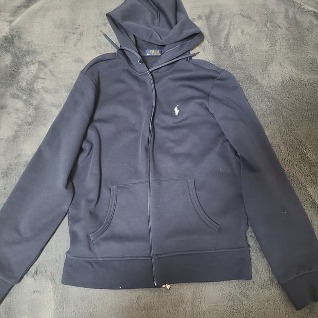 폴로 랄프로렌 네이비 후드집업 M 