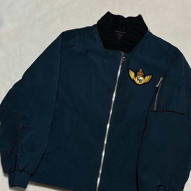38 비비안웨스트우드 네이비 항공 점퍼