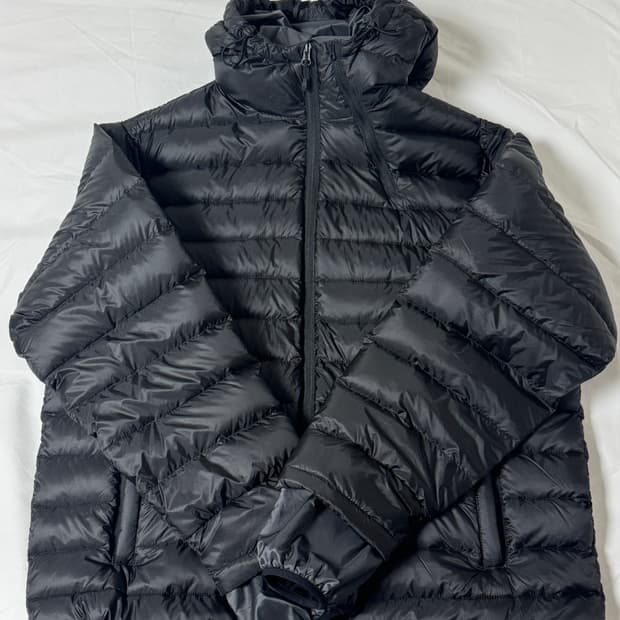 산산기어 서픽스 푸퍼 자켓 블랙 25FW