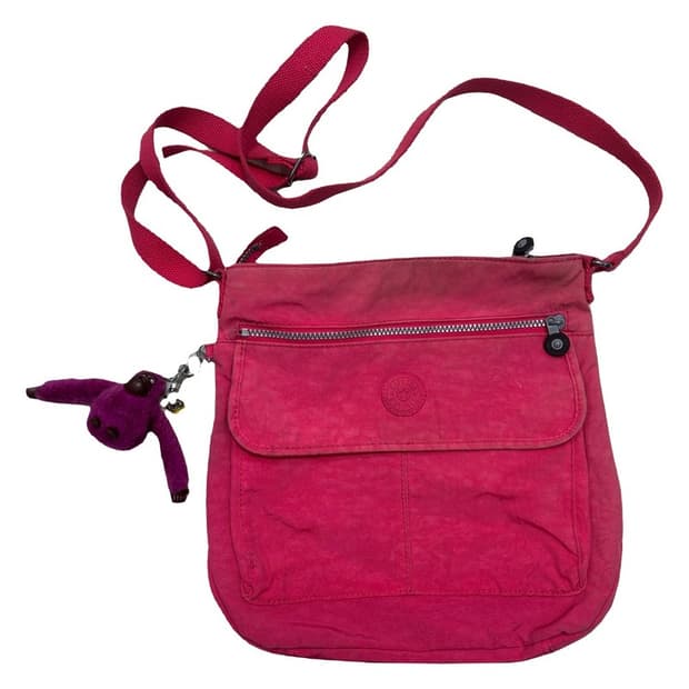 키플링 크로스백 핑크