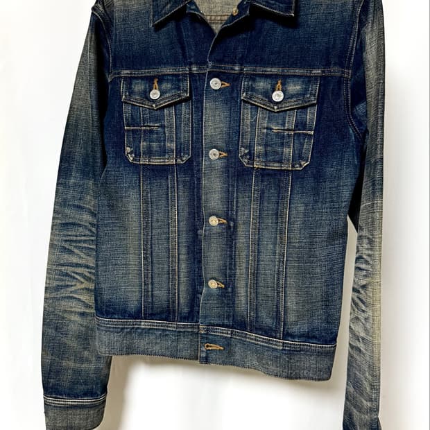 Dior Homme 08s Washed Denim Trucker 자켓