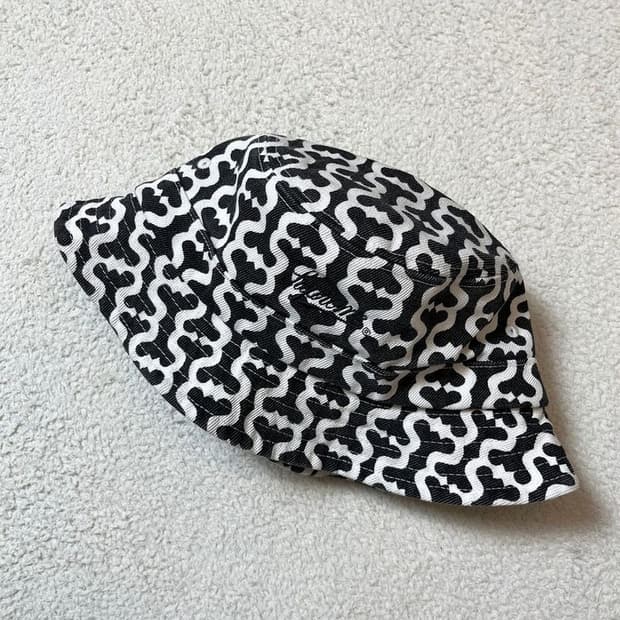 슈프림 21SS 트윌 크러셔 블랙 모노그램 버킷햇 A1737