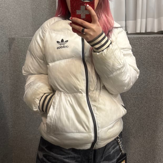 ADIDAS reversible padded jacket