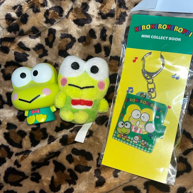 케로피 피규어 인형 고전 미니앨범 키링
