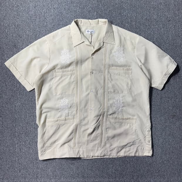 쿠바 셔츠 베이지 ( 110/OLD-7645 )