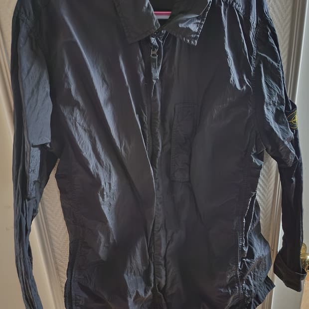 스톤아일랜드 나일론 메탈 셔츠