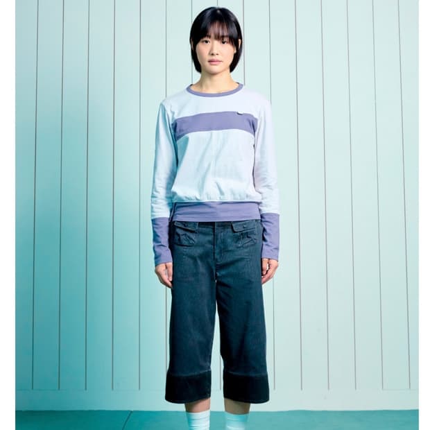 더콜디 카프리팬츠 차콜 mini pocket capri pants (s)