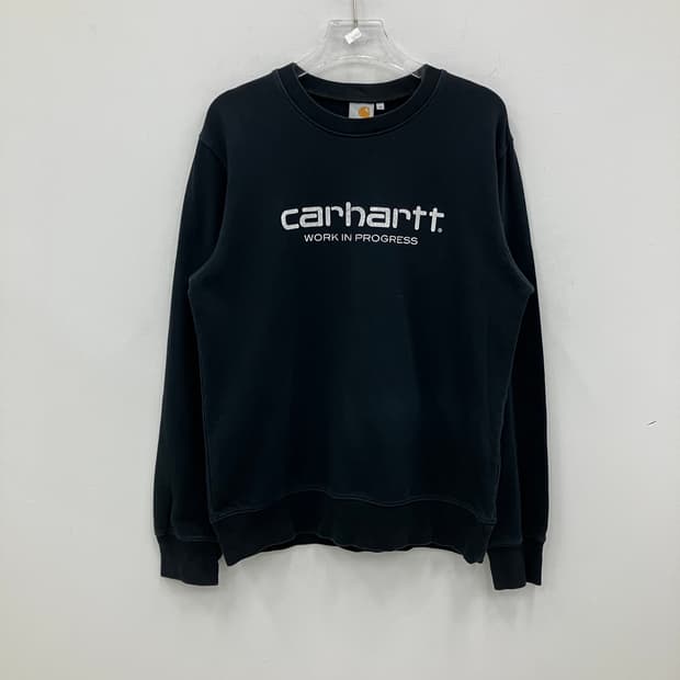 칼하트 윕 블랙 스웨트셔츠 M