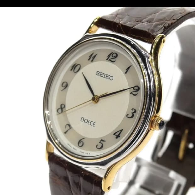 세이코 돌체 쿼츠 시계
