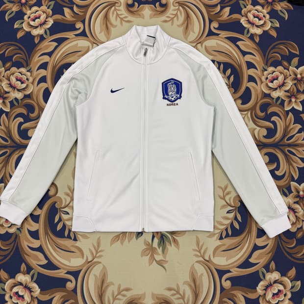 (M)10s 나이키 Nike 국대 트랙탑 져지(화이트)