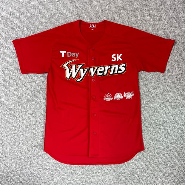 SK 와이번스 친필 싸인 유니폼 M