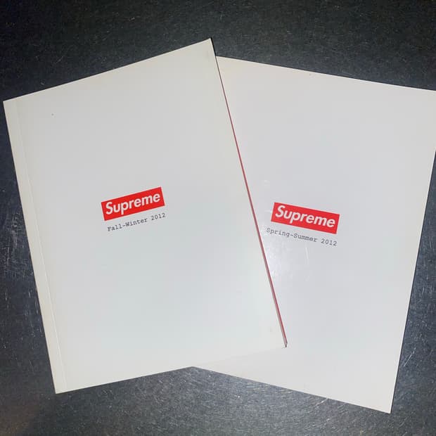슈프림 2012 룩북