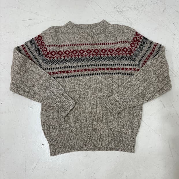 80’s LL Bean Nordic Wool Sweater