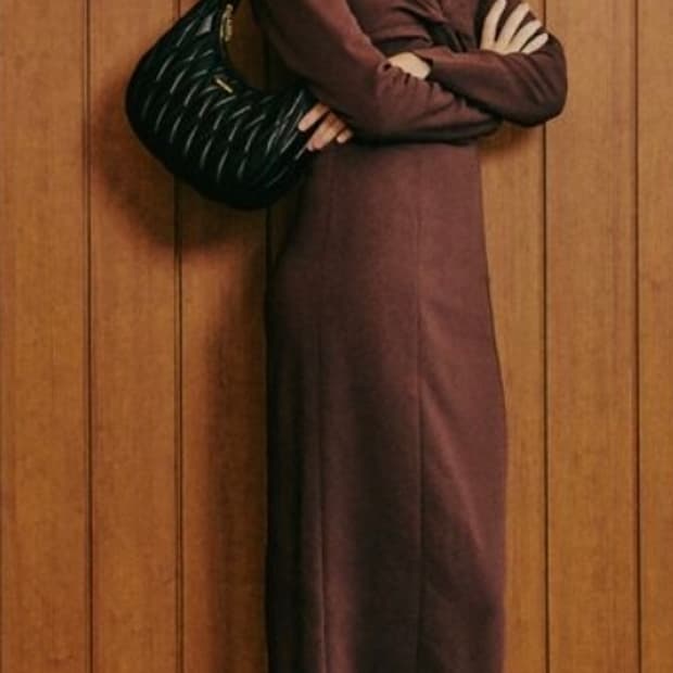 가이거 램펠(lammfell) 퀼티드 호보 + 이태리 모피 미니백