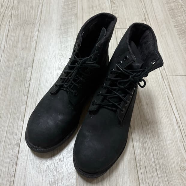 팀버랜드 6인치 워커 부츠 블랙 260