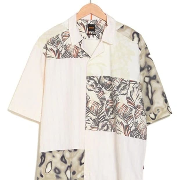 HUGO BOSS Lapis 3 Button-up Camp Shirt